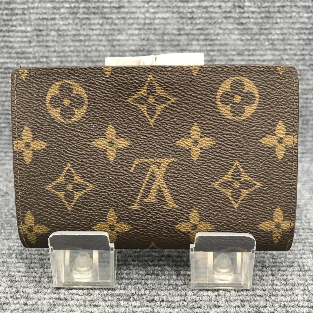 LOUIS VUITTON　二つ折り財布　がま口　モノグラム　328