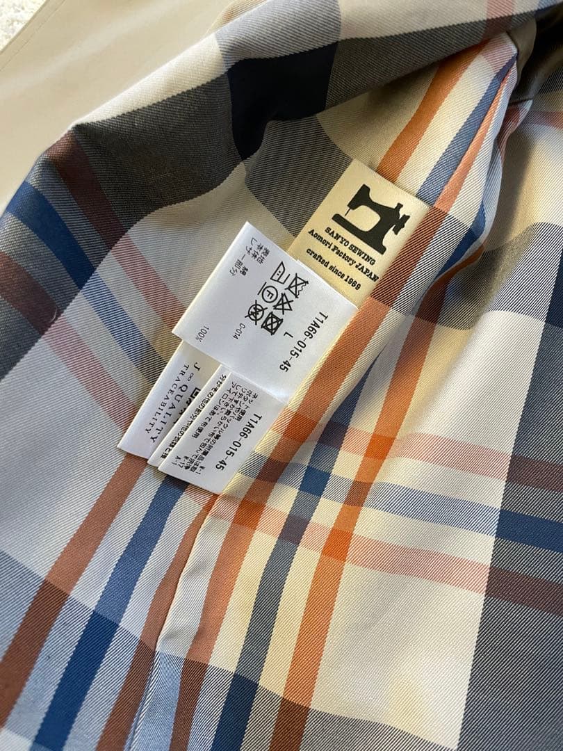 新品未使用 SANYO 100年コート ショート丈 UNISEX