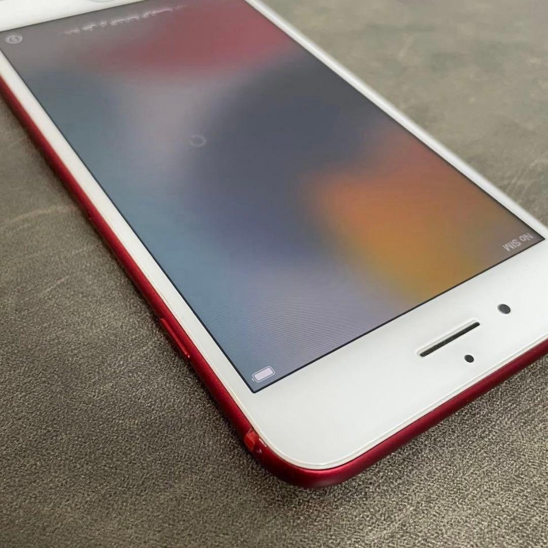 Phone 7 Plus 256GB RED SIMフリー バッテリー96% 赤