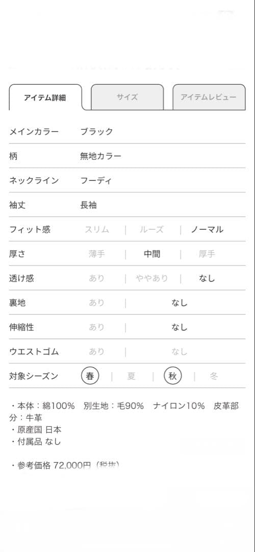 SCYE ロングアノラック