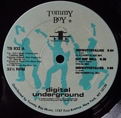 洋楽 DIGITAL UNDERGROUND/DOOWUTCHYALIKE US 12