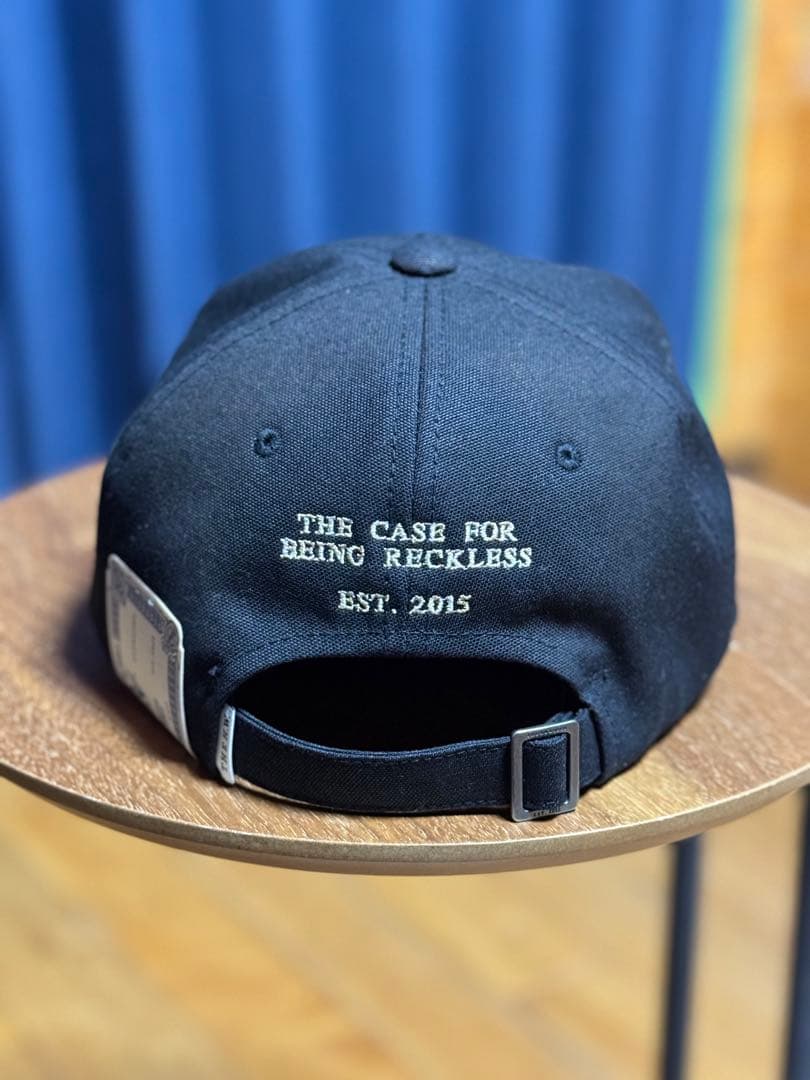 THE HWDOG&CO. ベースボールキャップ ブラック レザー