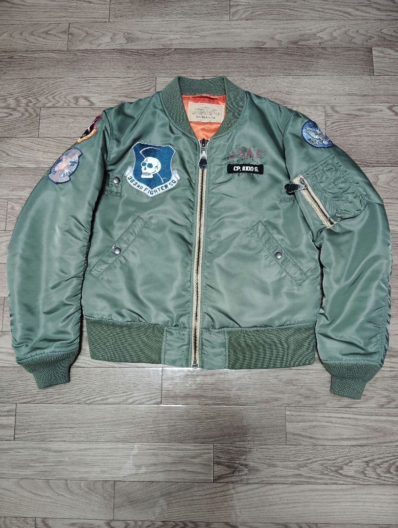 AVIREX MA-1 アメリカ空軍独立60周年モデル　カーキ　M