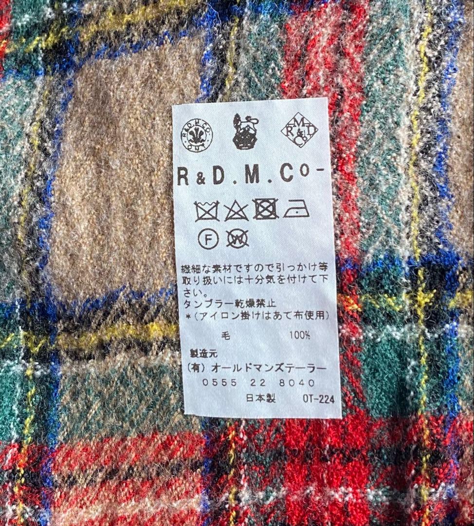 オールドマンズテーラー R&D.M.Co- ウールブランケット