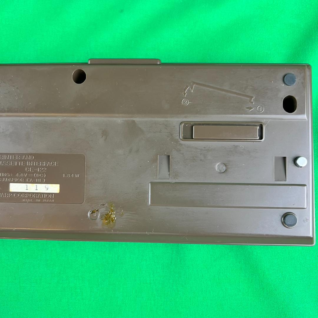 SHARP　ポケットコンピューター　PC-1211　動作未確認　【ジャンク】