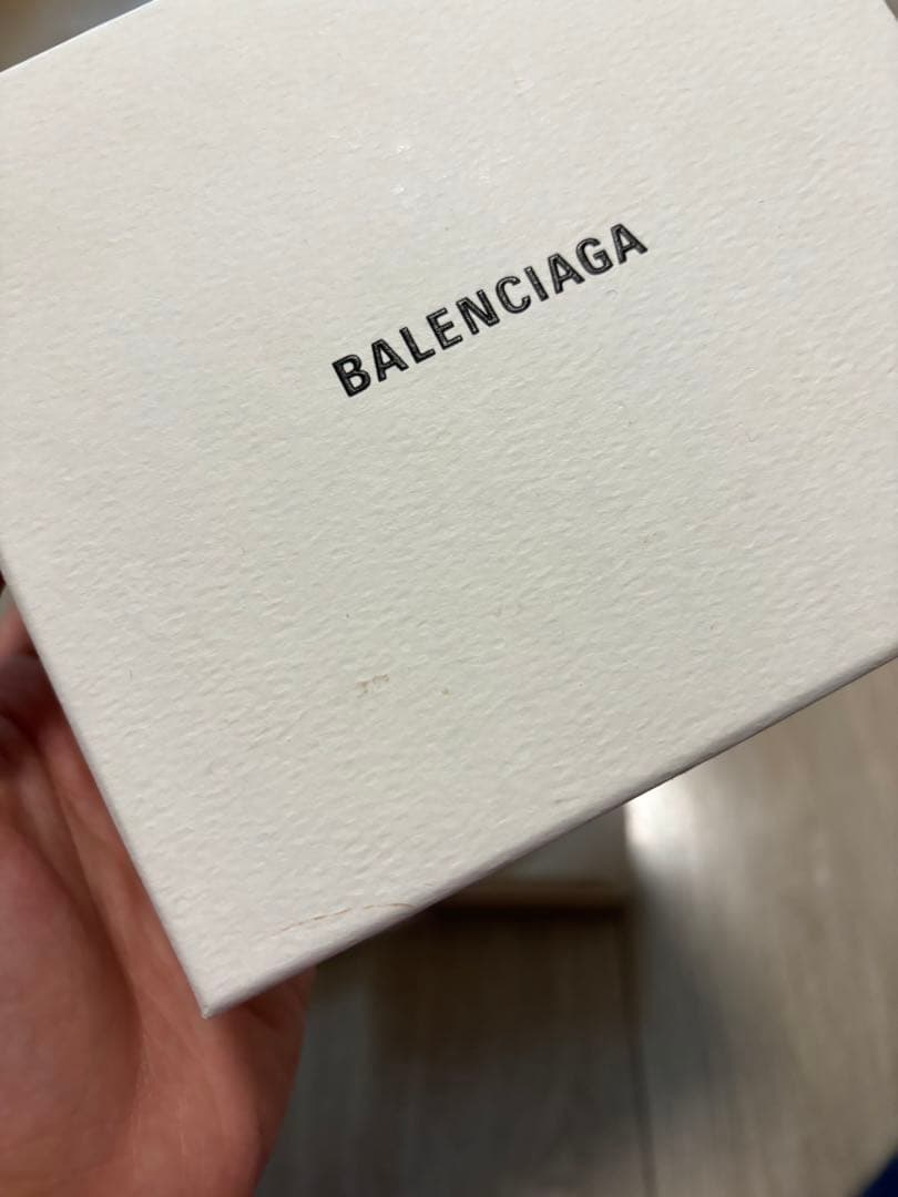 BALENCIAGA ミニ財布　ベージュ　正規品　ミニウォレット