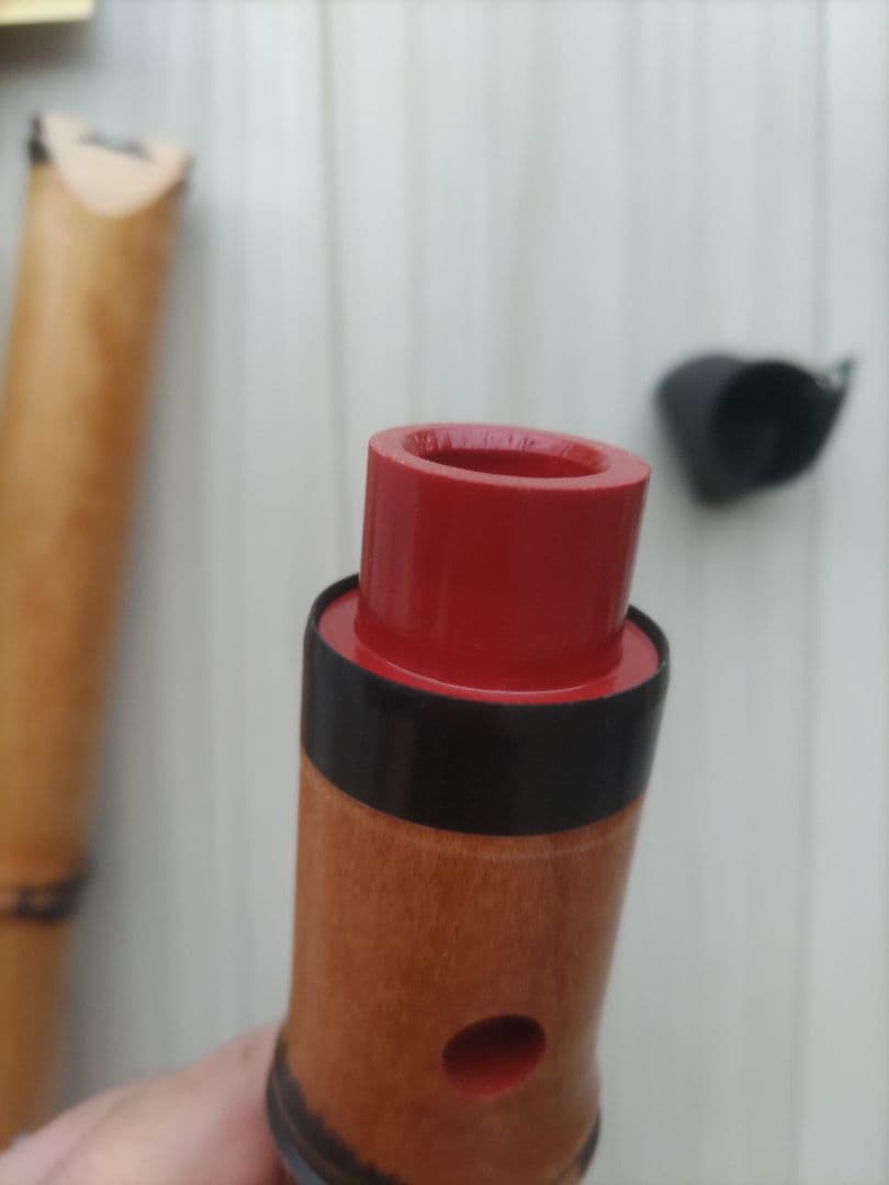美品！ワダ楽器 琴古流尺八 蝴蝶宝 木製 1.8尺
