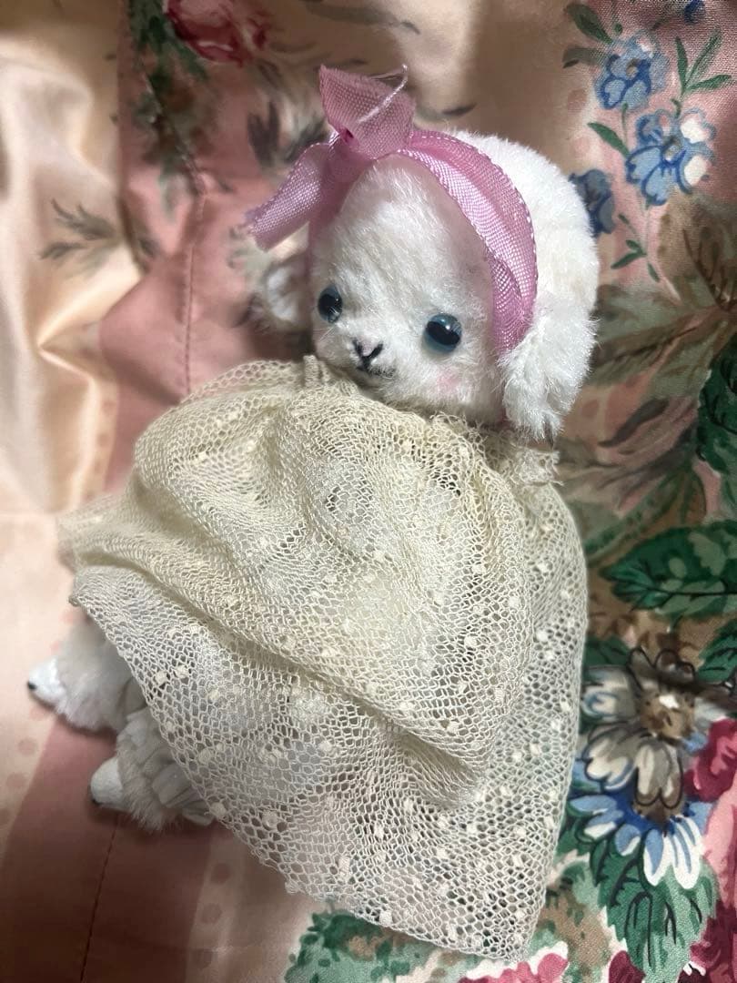 人気作家様　ハンドメイド　ラム　羊　ぬいぐるみ　アンティーク