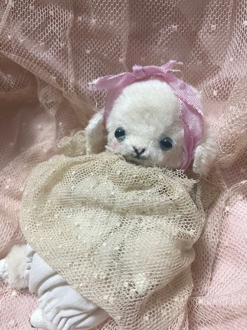 人気作家様　ハンドメイド　ラム　羊　ぬいぐるみ　アンティーク