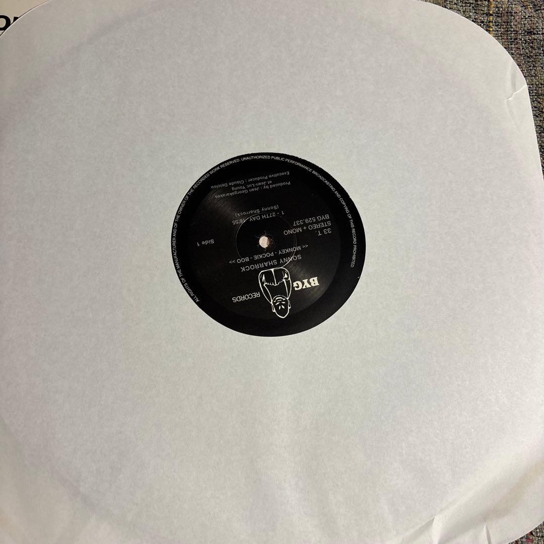 洋楽 sonny sharrock monkey-pockie-boo LP