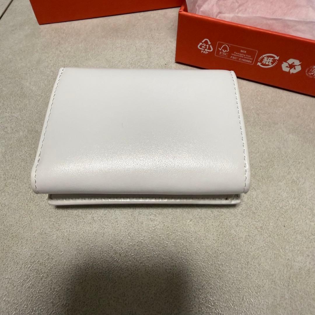 DIESEL コンパクト三つ折り財布 ホワイト 白色