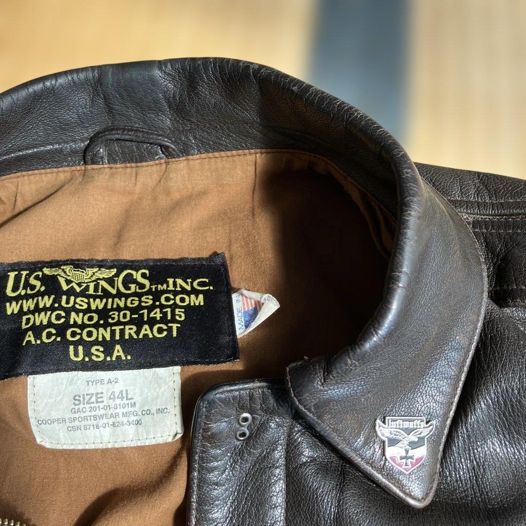 COOPER A-2 フライトジャケット　USA製　サイズ44L (XL)