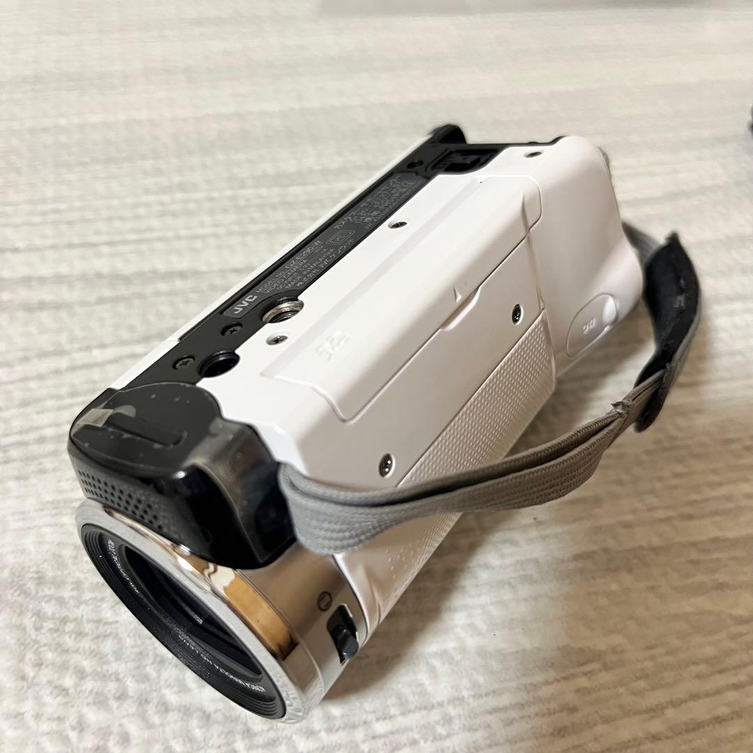 【ほぼ未使用】JVC Everio GZ-E290W ホワイト ビデオカメラ
