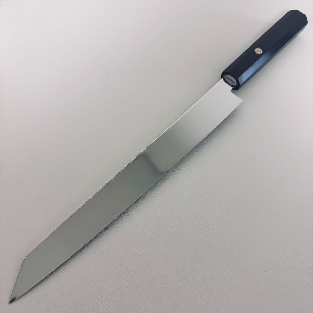 切付柳刃包丁 270mm 鏡面仕上げ 黒檀八角柄 刺身包丁 全鋼 和包丁 n.3