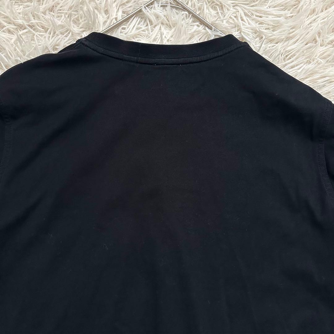 現行✨️バーバリー 半袖 デカ ロゴプリント Tシャツ ブラック ユニセックス