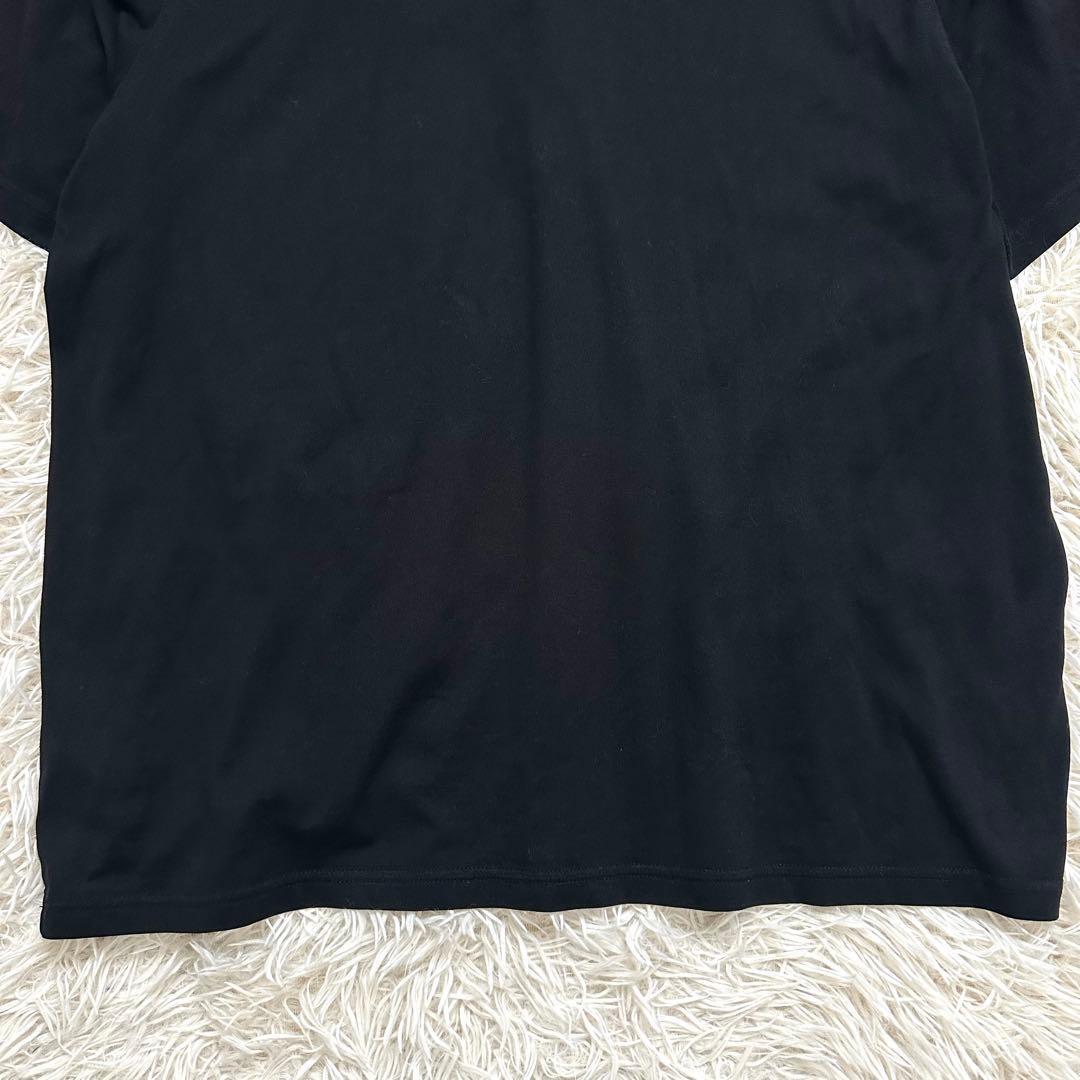 現行✨️バーバリー 半袖 デカ ロゴプリント Tシャツ ブラック ユニセックス