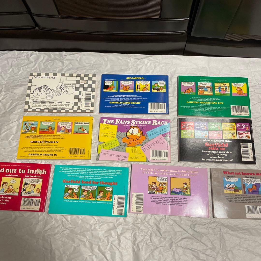 「Garfield ガーフィールド」 洋書　コミック 10冊