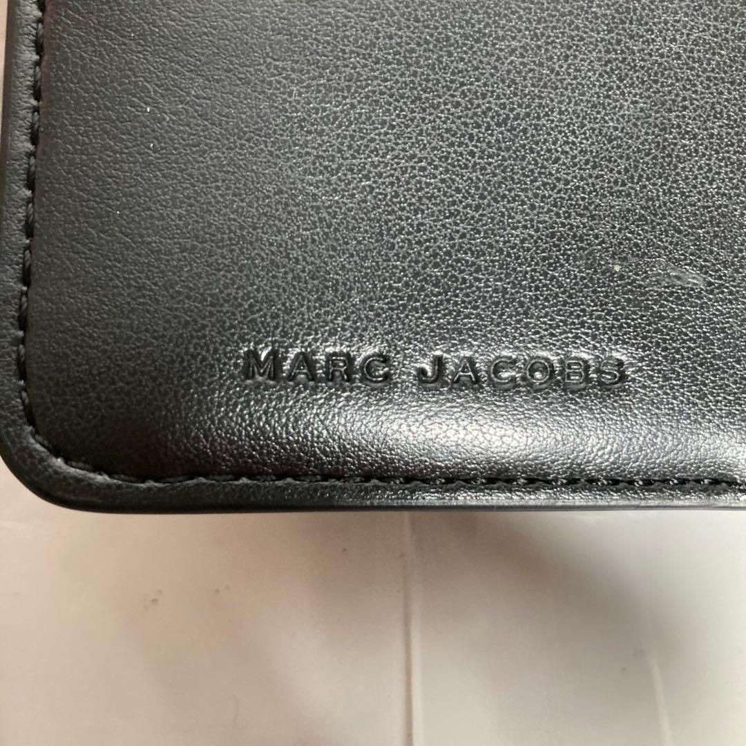 MARC JACOBS マークジェイコブス　　二つ折り財布　黒