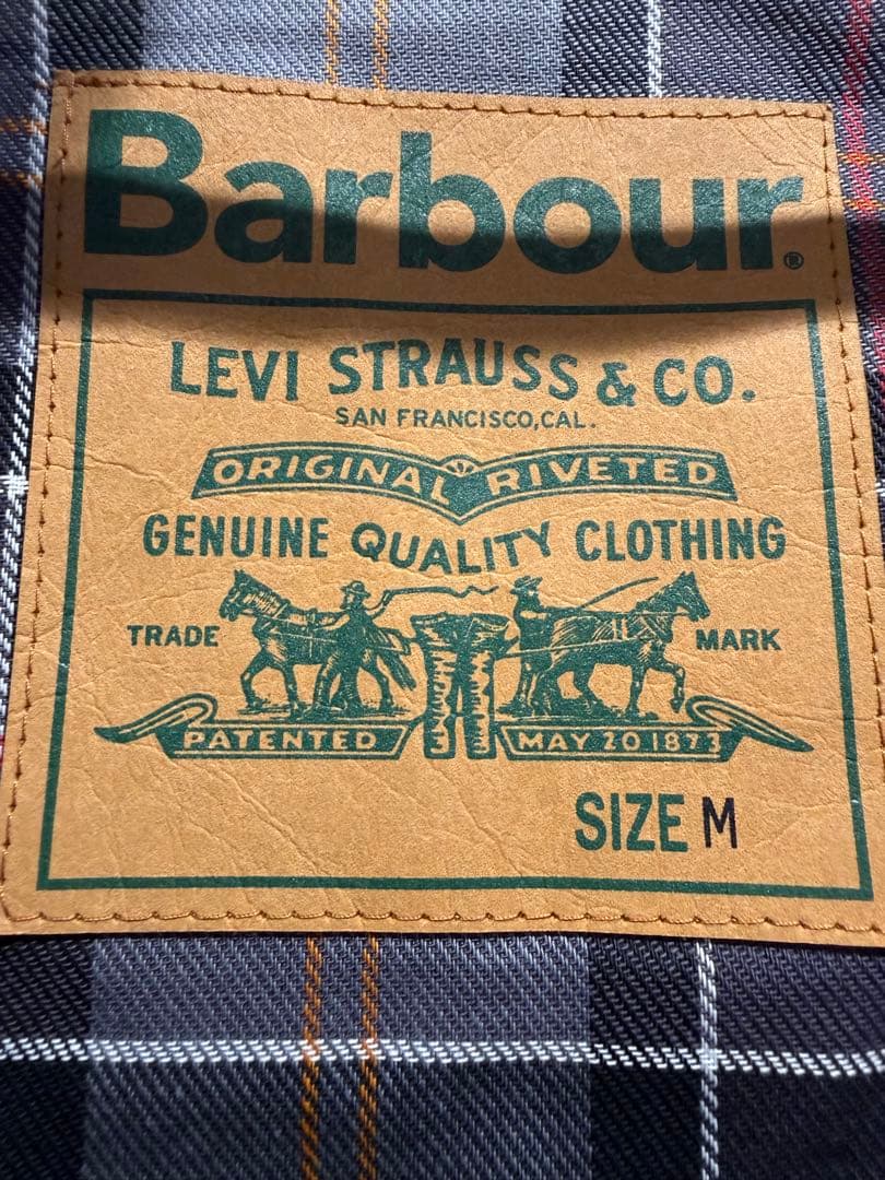 ラスト1日‼️Levi’s® X Barbour Jacket