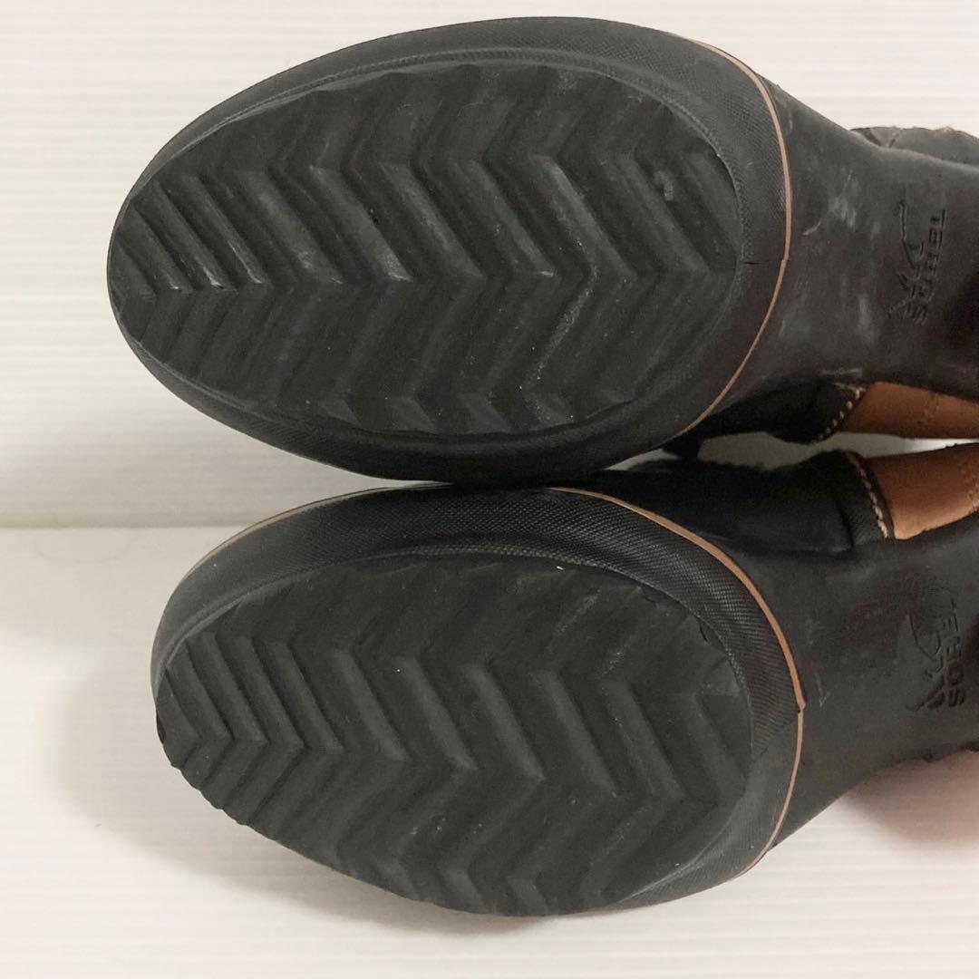 SOREL ソレル アンクル レインブーツ 25cm ヒール