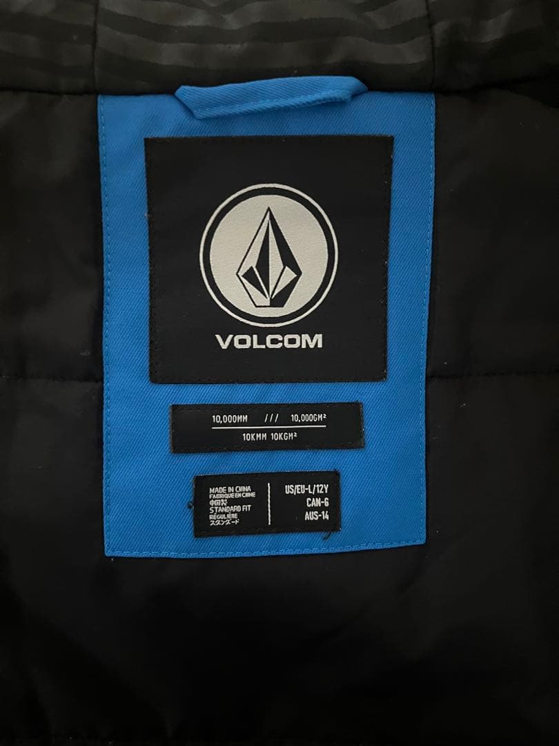⭐️maron VOLCOM キッズ スキー•スノーボードウェア青