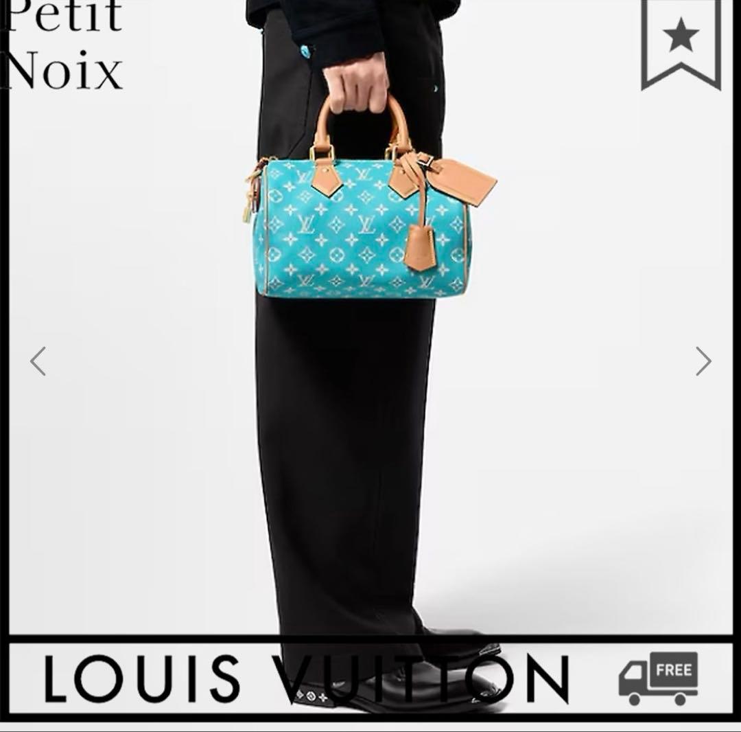LOUIS VUITTON スピーディ25 ターコイズブルー P9