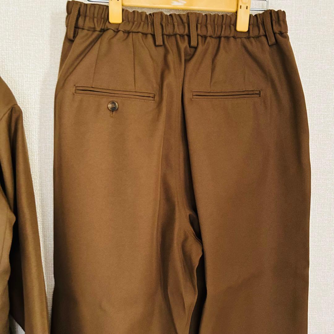 【未使用品】CavariA キャバリア セットアップ　スーツ　ブラウン　44
