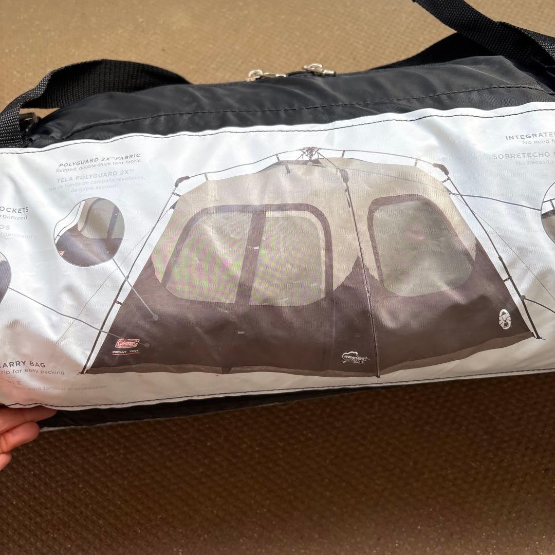 Coleman　インスタント　テント　6人用　ワンタッチ　1分設置可能