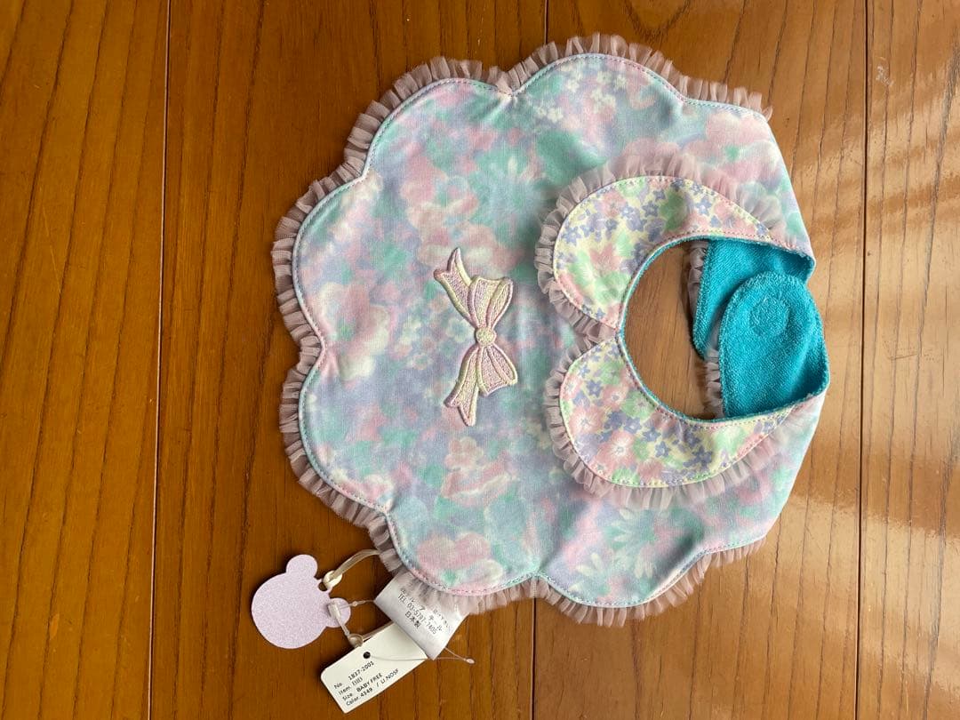 ♪fafa BEATRISSA ワンピース 80レインボーフラワーとスタイセット