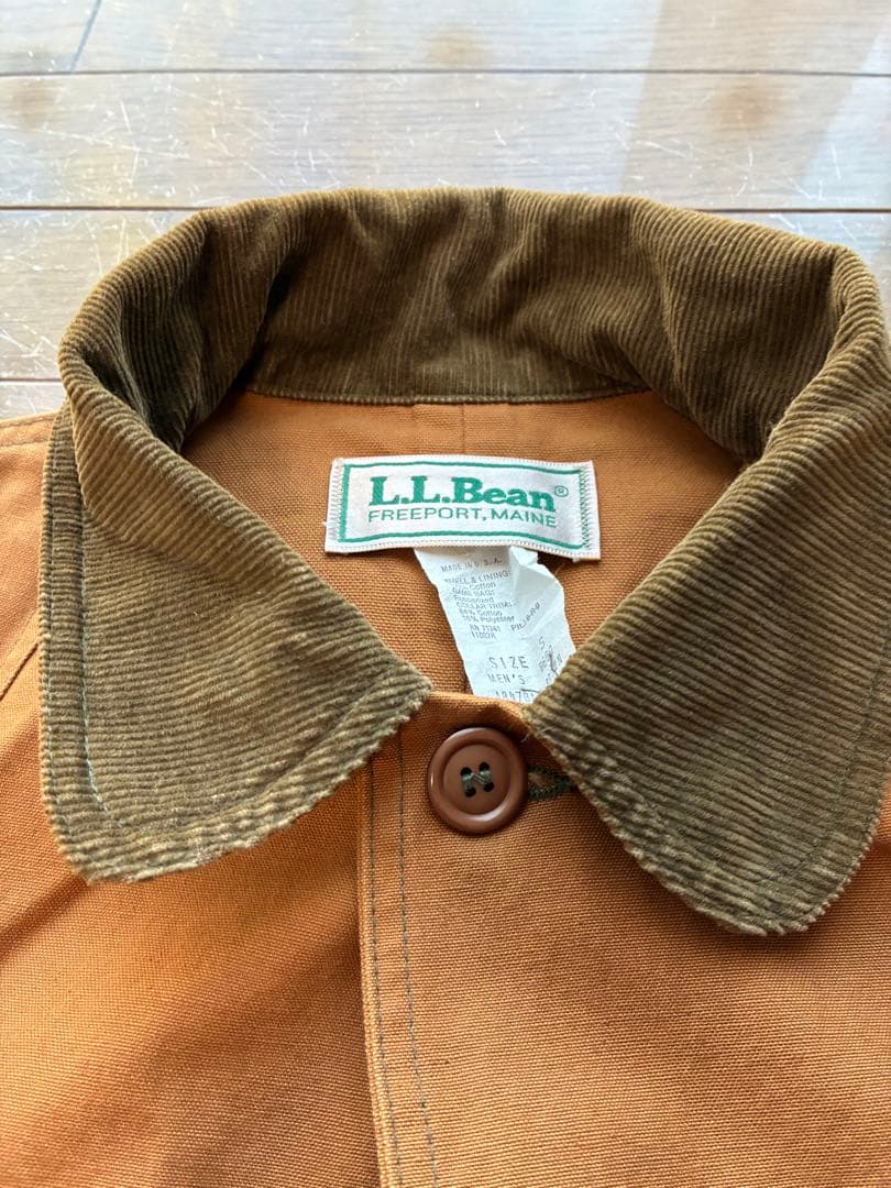 LLBEAN ハンティングジャケットmade in USA USサイズS 未着用
