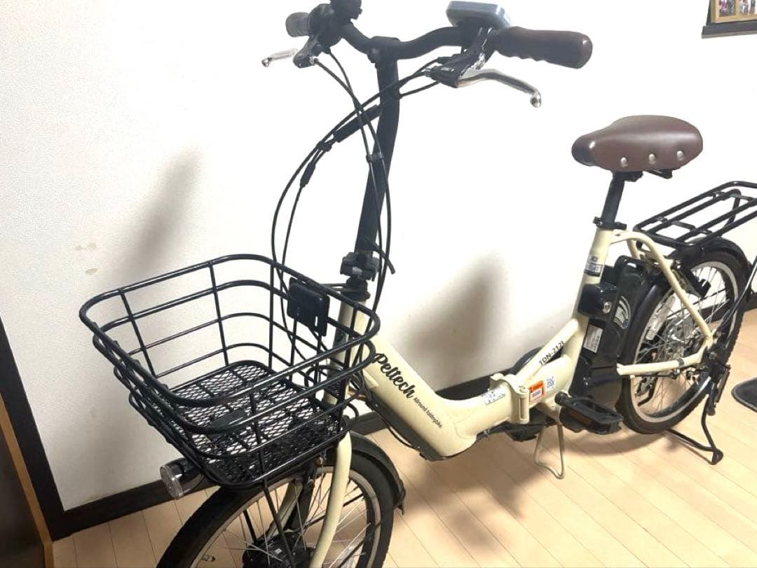 peltech ペルテック折りたたみ電動自転車