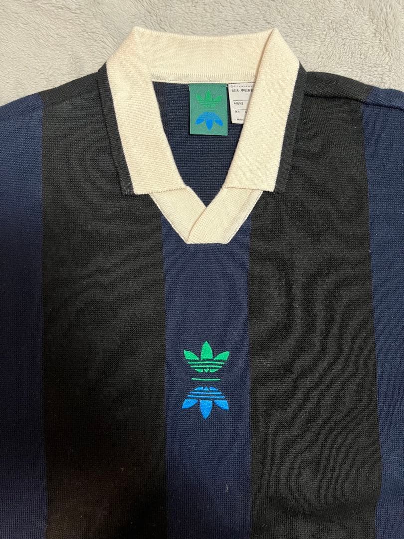 adidas ROLLING LINKS 長袖ニットポロ