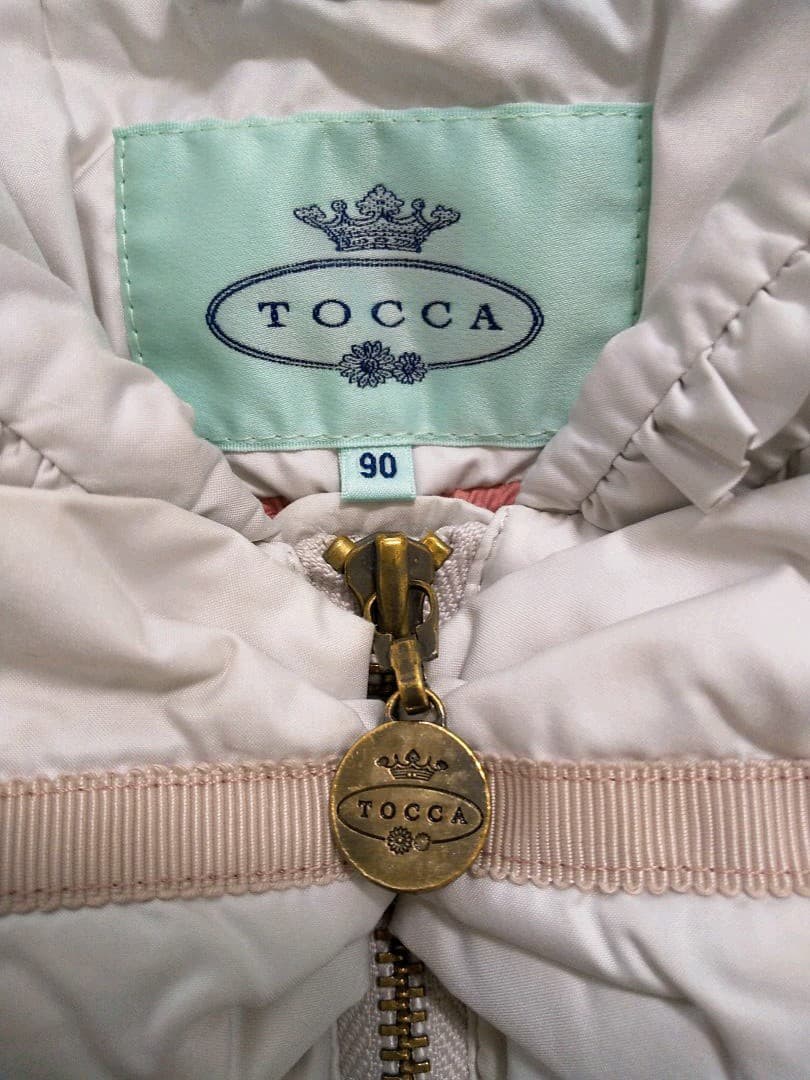 TOCCA トッカ リボンダウンコート 90