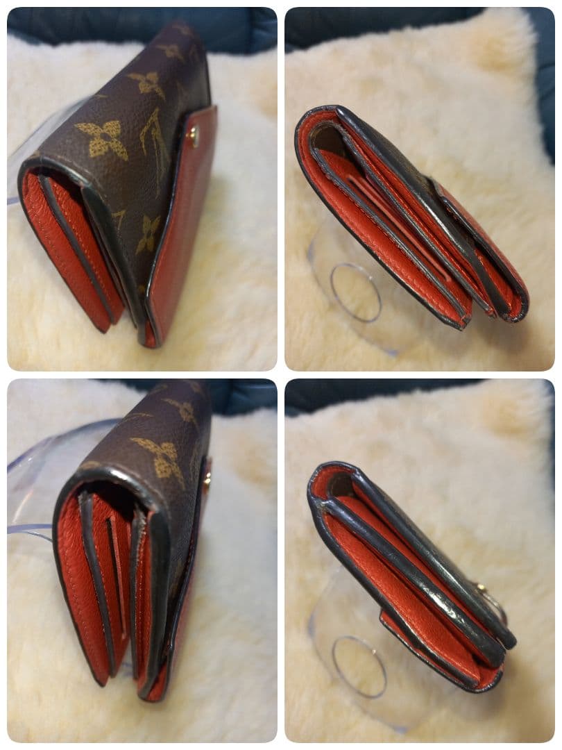 【美品】ルイヴィトン　ポルトフォイユ パラス コンパクト モノグラム 折り財布