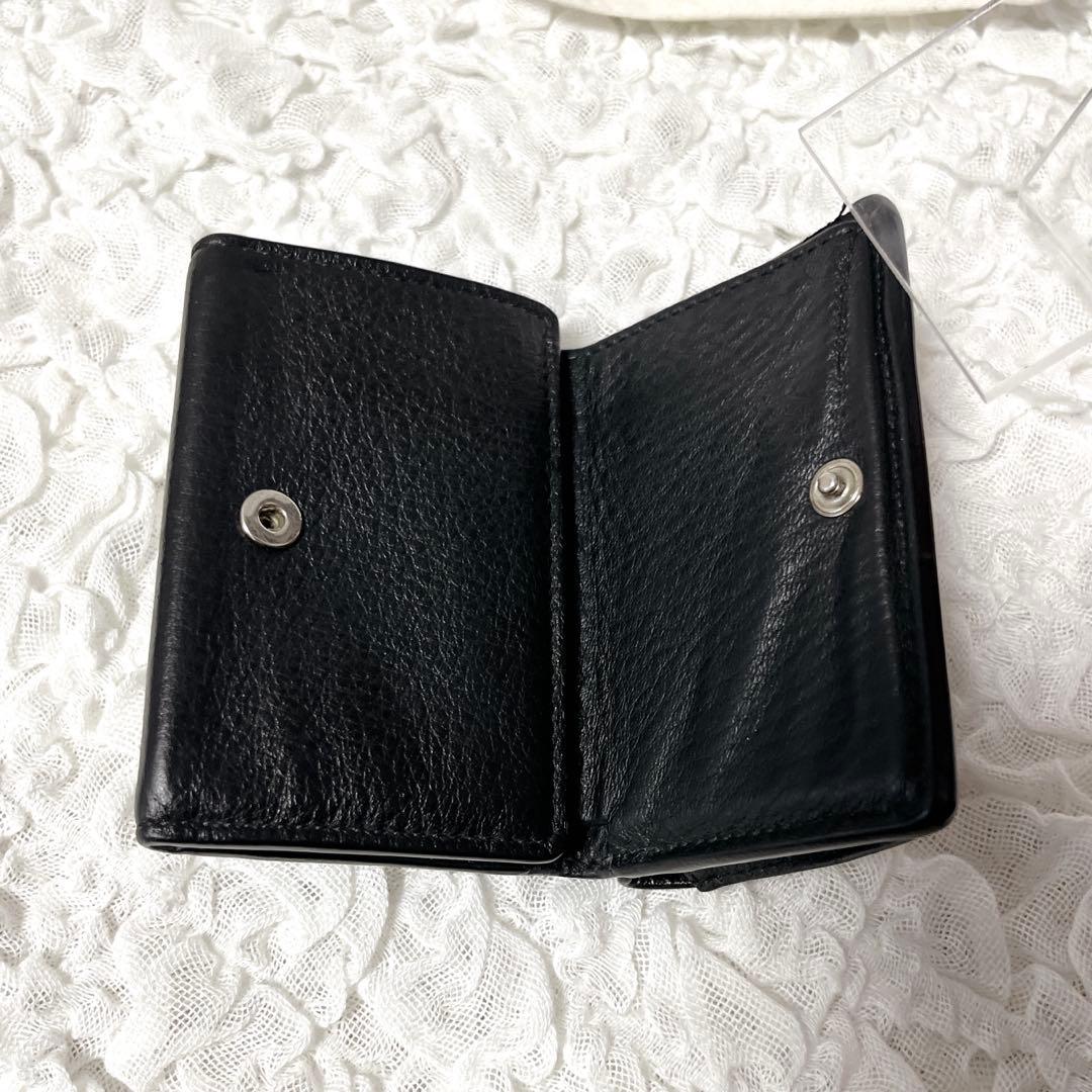 箱付✨ペーパーミニウォレットBALENCIAGA 三つ折り財布　バレンシアガ