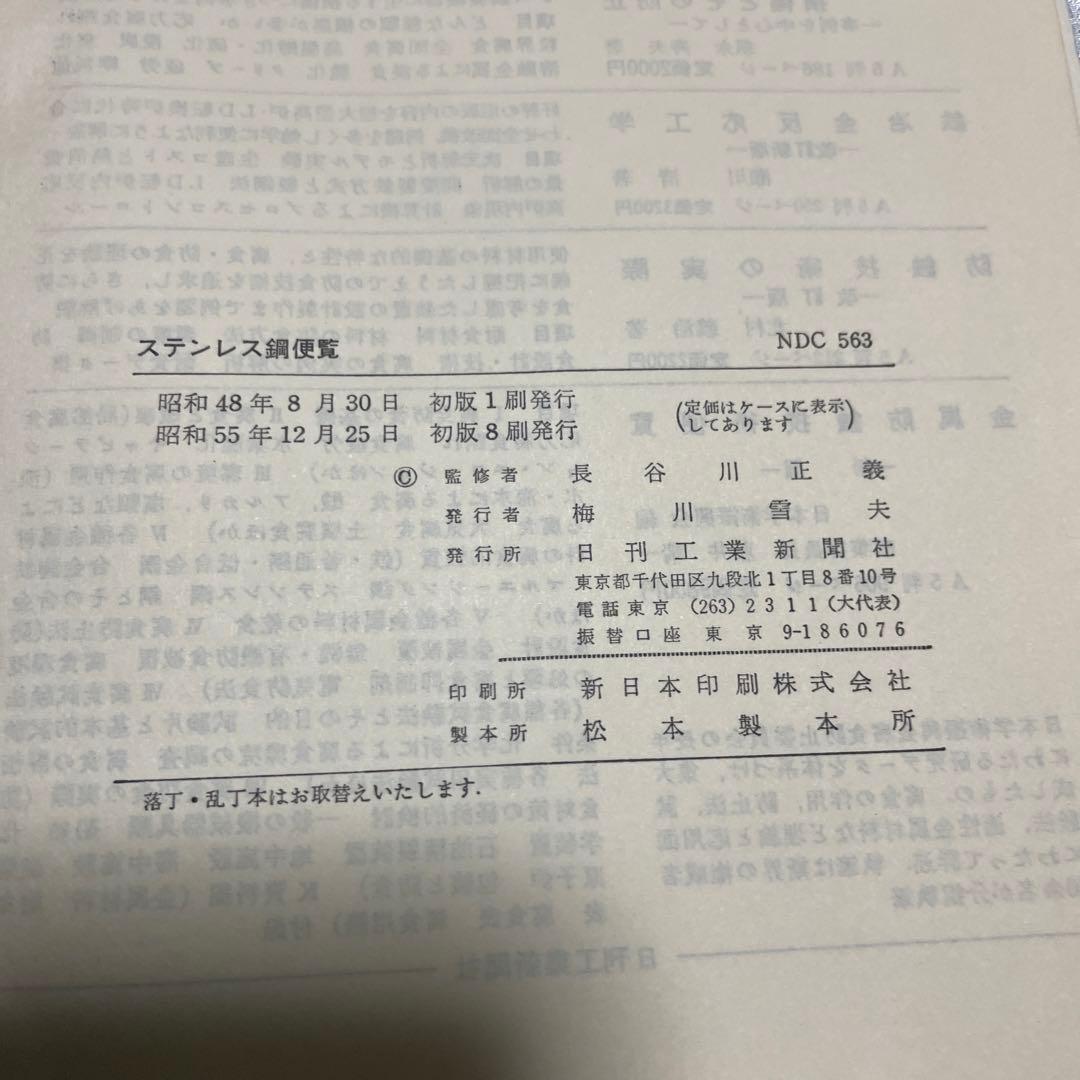 ステンレス鋼便覧　第２版