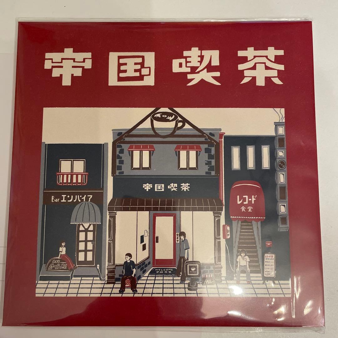 帝国喫茶CD2枚セット&デカポストカード　サイン入り