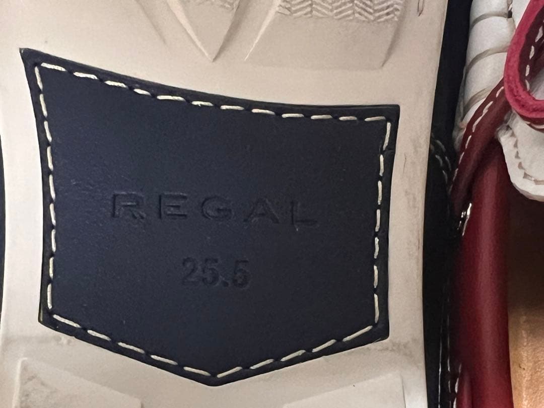 REGAL デッキシューズ　トリコロール　25.5cm