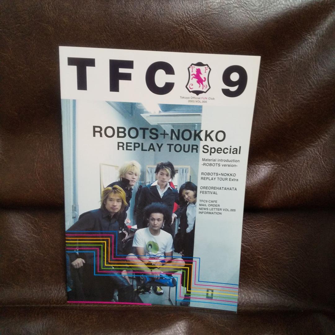 TAKUYA（ROBOTS） FC会報＆サイン色紙＆フライヤー＆ステッカーセット