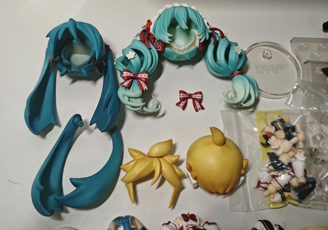 初音ミク 鏡音レン ねんどろいど 15th オビツ ドール フェイス まとめ売り