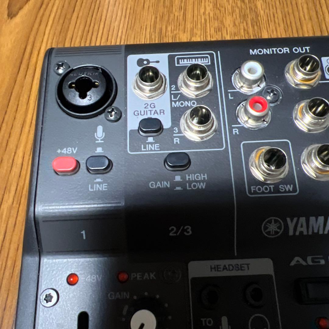 YAMAHA AG03MK2 オーディオインターフェイス