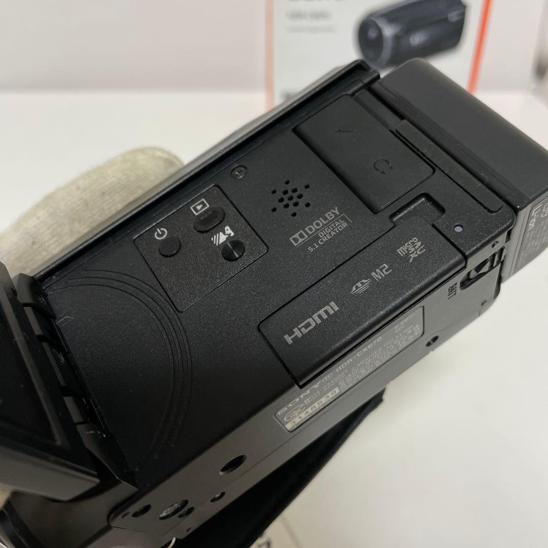 SONY ソニー デジタルHDビデオカメラ HDR-CX670 中古