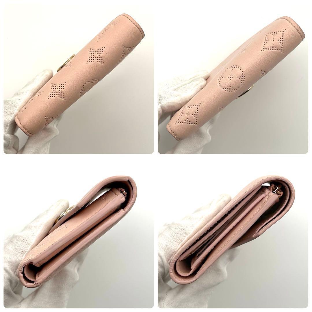 【新品に近い】ルイヴィトン マヒナ モノグラム ヴイクトリーヌ ピンク フラワー