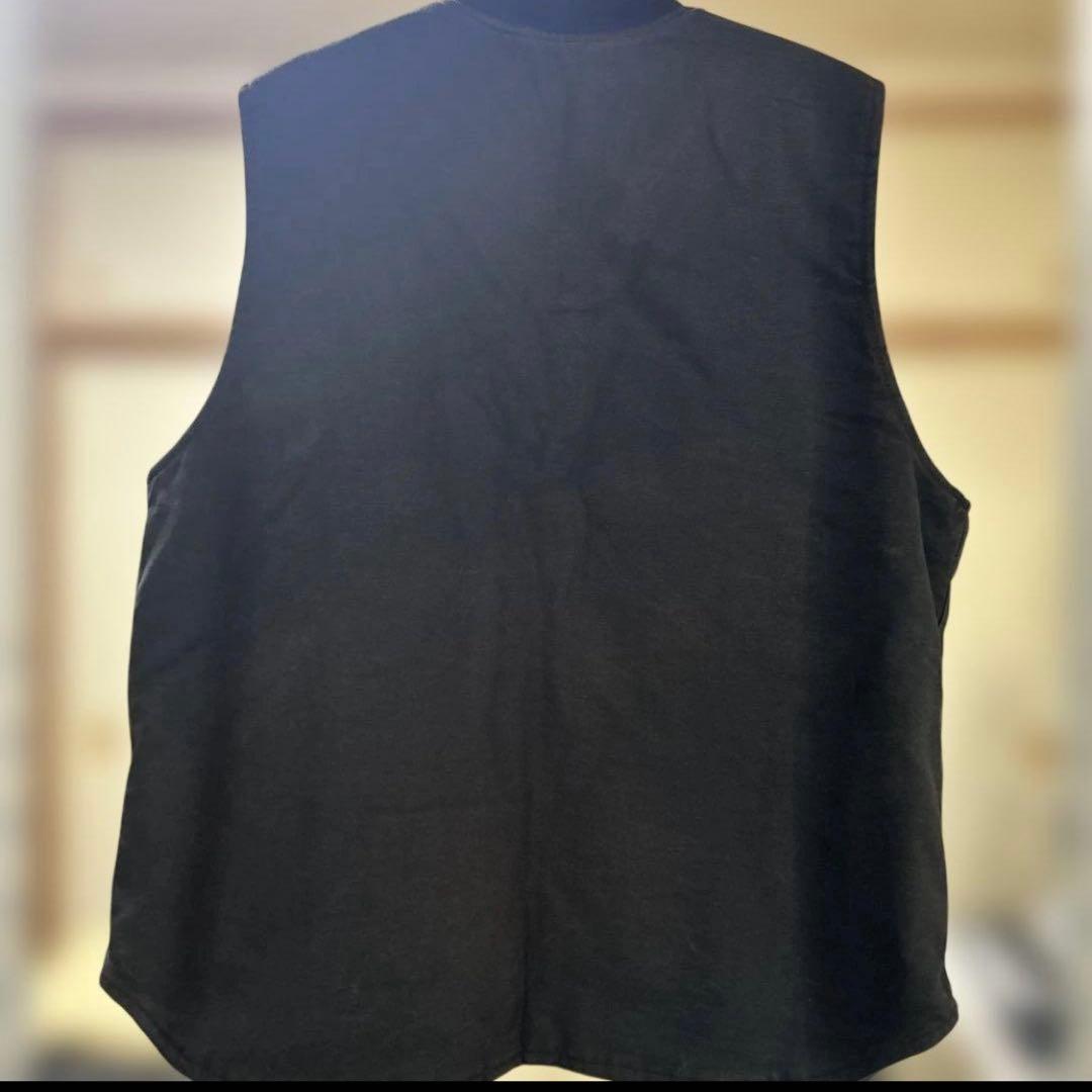 Carhartt ブラック ダックベスト XL
