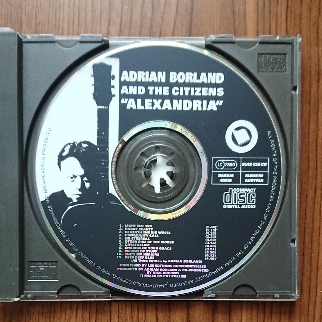 洋楽 ADRIAN BORLAND&THE CITIZENS/ALEXANDRIA