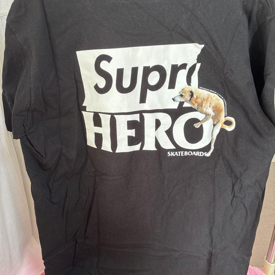 Supreme HERO Tシャツ Lサイズ 黒