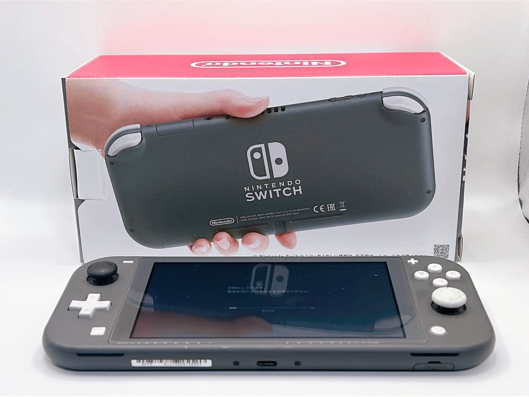 Nintendo Switch Lite グレー 本体 初期化済み 動作確認済み
