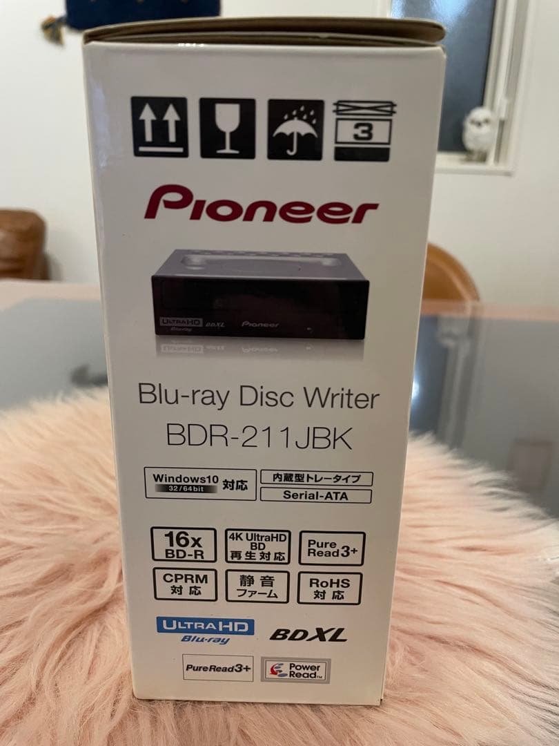 Pioneer BDR-211JBK Blu-rayドライブ BDXL対応 美品
