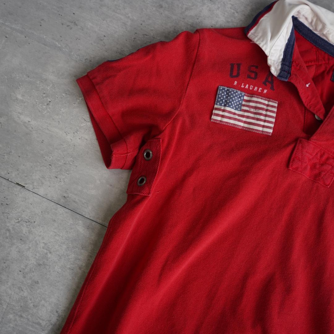 Polo Ralph Lauren ラルフローレン　ビッグポニー　ポロシャツ　赤