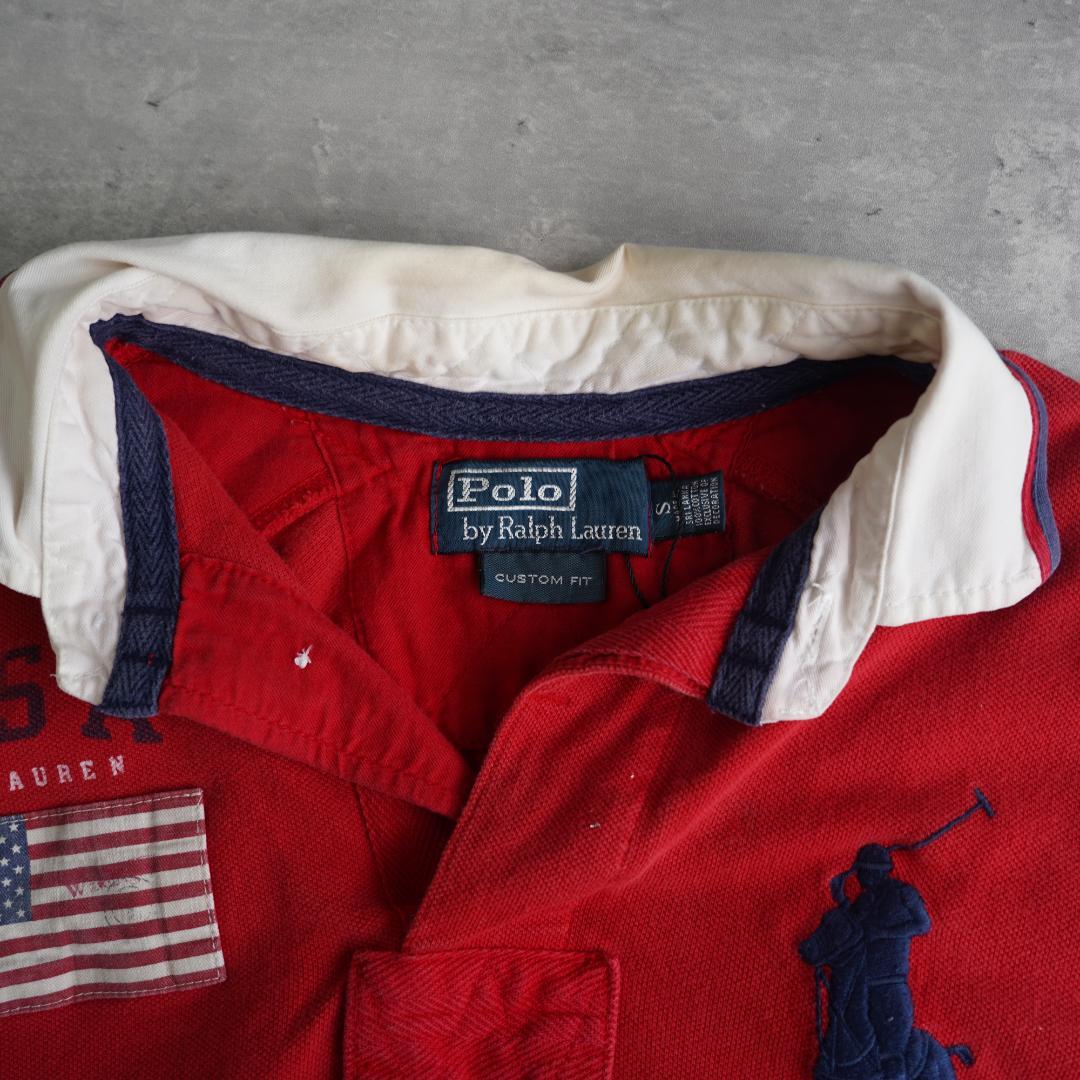 Polo Ralph Lauren ラルフローレン　ビッグポニー　ポロシャツ　赤